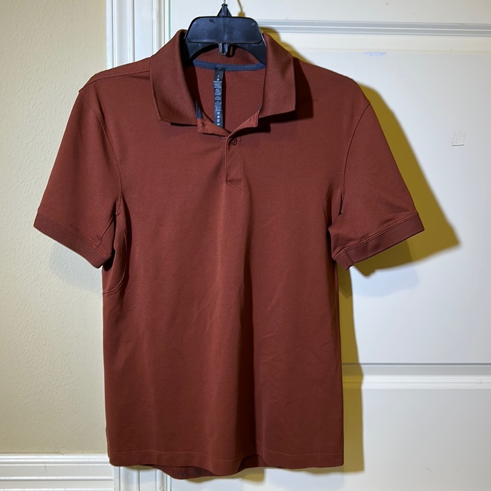 Brown lululemon polo